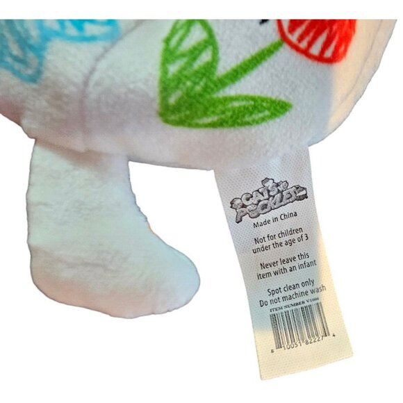 Cats Vs Pickles Mr Scribbles #249 Soft Plush Gold Series Limited Release White - Picture 4 of 5